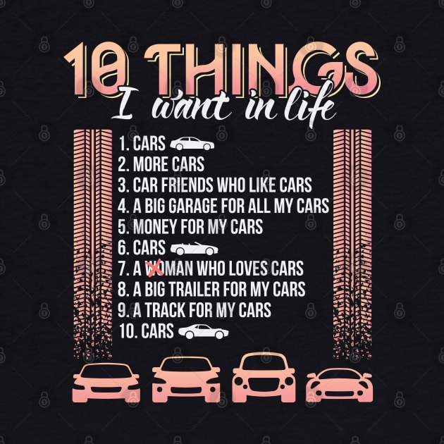 10 Things I Want in My Life Cars Couple by aneisha